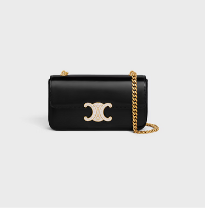 CELINE CHAIN SHOULDER BAG CLAUDE