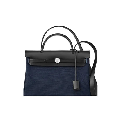 Hermes Herbag 31 navy blue