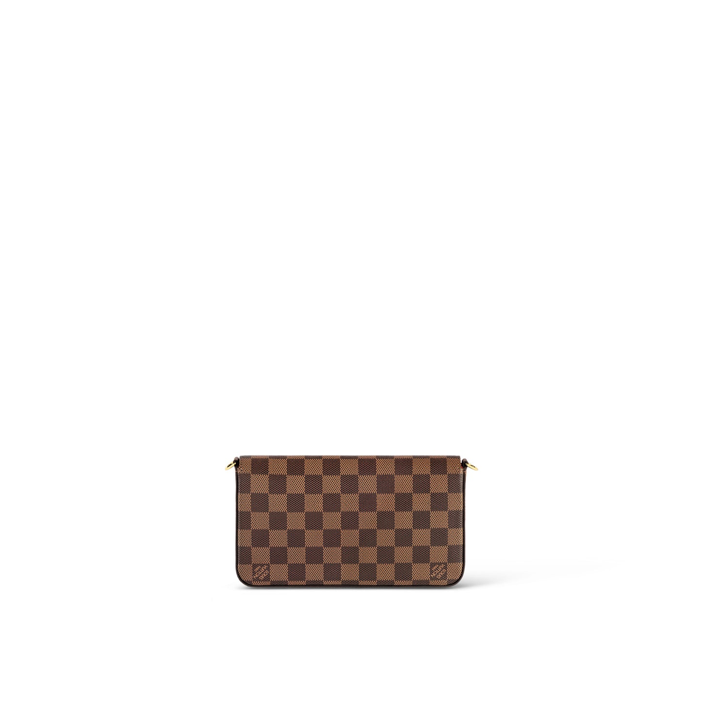 Louis Vuitton Wallet On Chain Lily Damier Ebene canvas