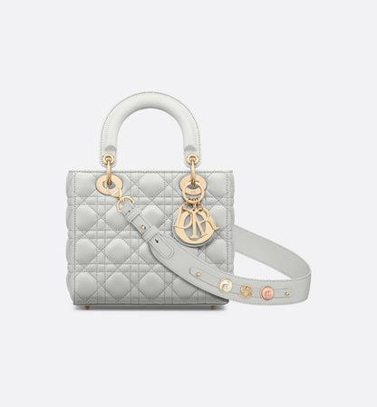 Dior 'Small Lady Dior My ABCDior' – Cannage-finished leather