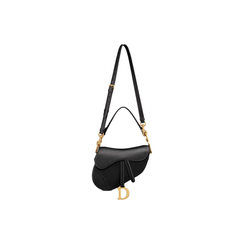 DIOR Saddle Calfskin black Bag