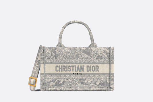 Mini Dior Book Tote with Strap