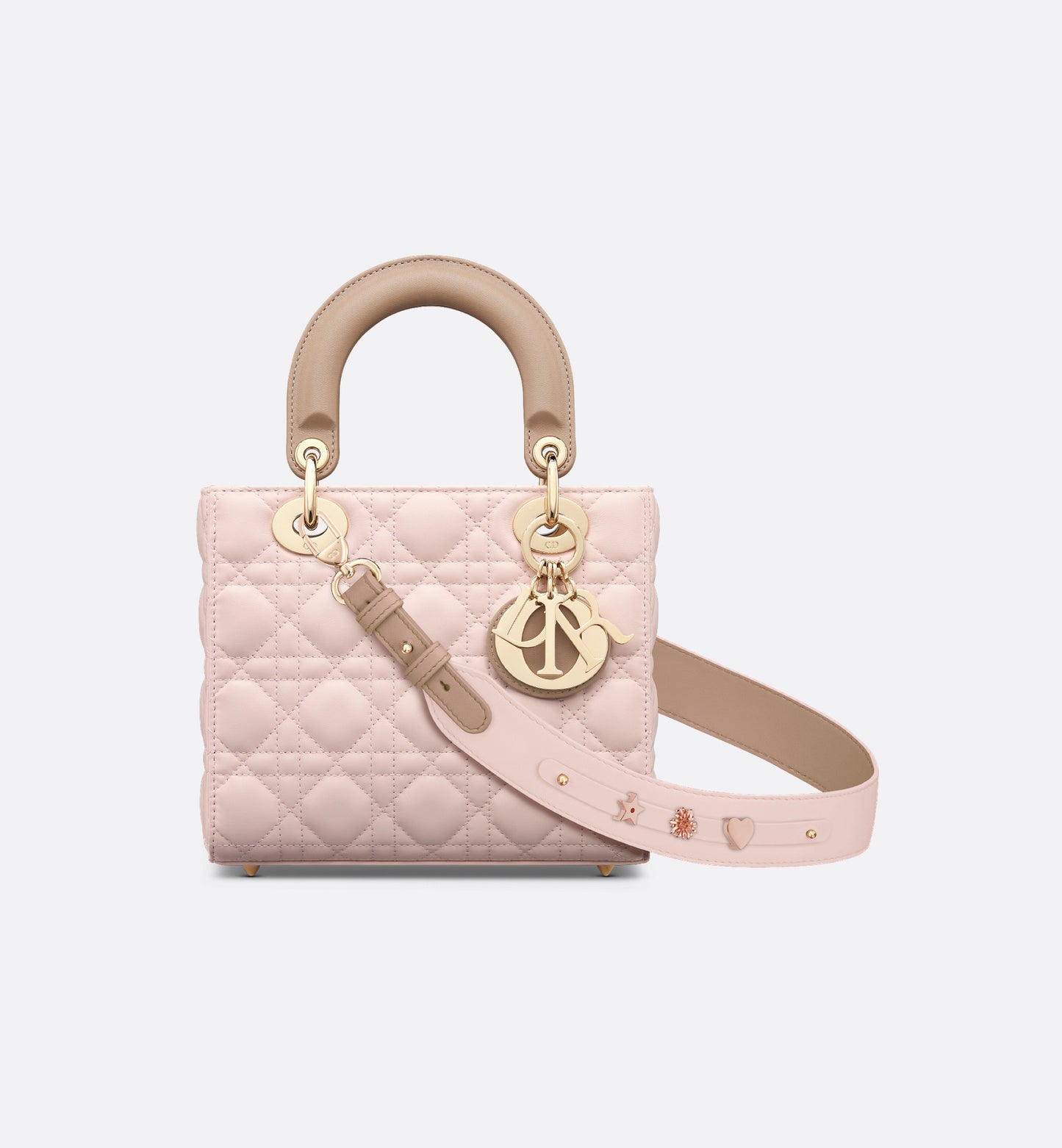 Dior 'Small Lady Dior My ABCDior' – Cannage-finished leather