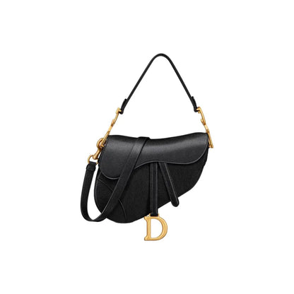 DIOR Saddle Calfskin black Bag